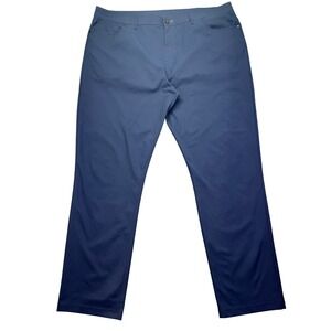 Public Rec Dealmaker 5-Pocket Pant Athletic Stretch Blue Sz 44 Outdoor Golf‎